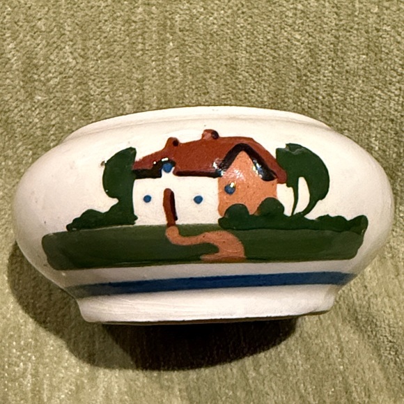 Vintage Other - Vintage Dartmouth Pottery Motto Ware Cottage Ware Small Sugar Hand Made England